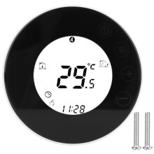 Termostat de uz casnic controlat de microcomputer, termostat inteligent certificat Energy Star cu ecran tactil LCD inteligent și gestionare de la