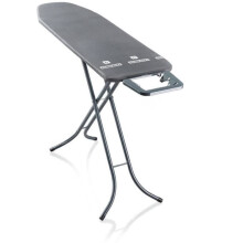 Tábua de passar roupa - Leifheit - Classic M Preto - Altura ajustável de 69 a 88 cm - Capa de algodão - 120 x 38 cm