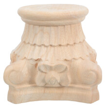 Wooden Brown Corbel European Style Home Decorative Bracket
