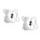 2Pièces Corde Blanche Solide Accessoire Spectacle Gag Illusion Drôle 1