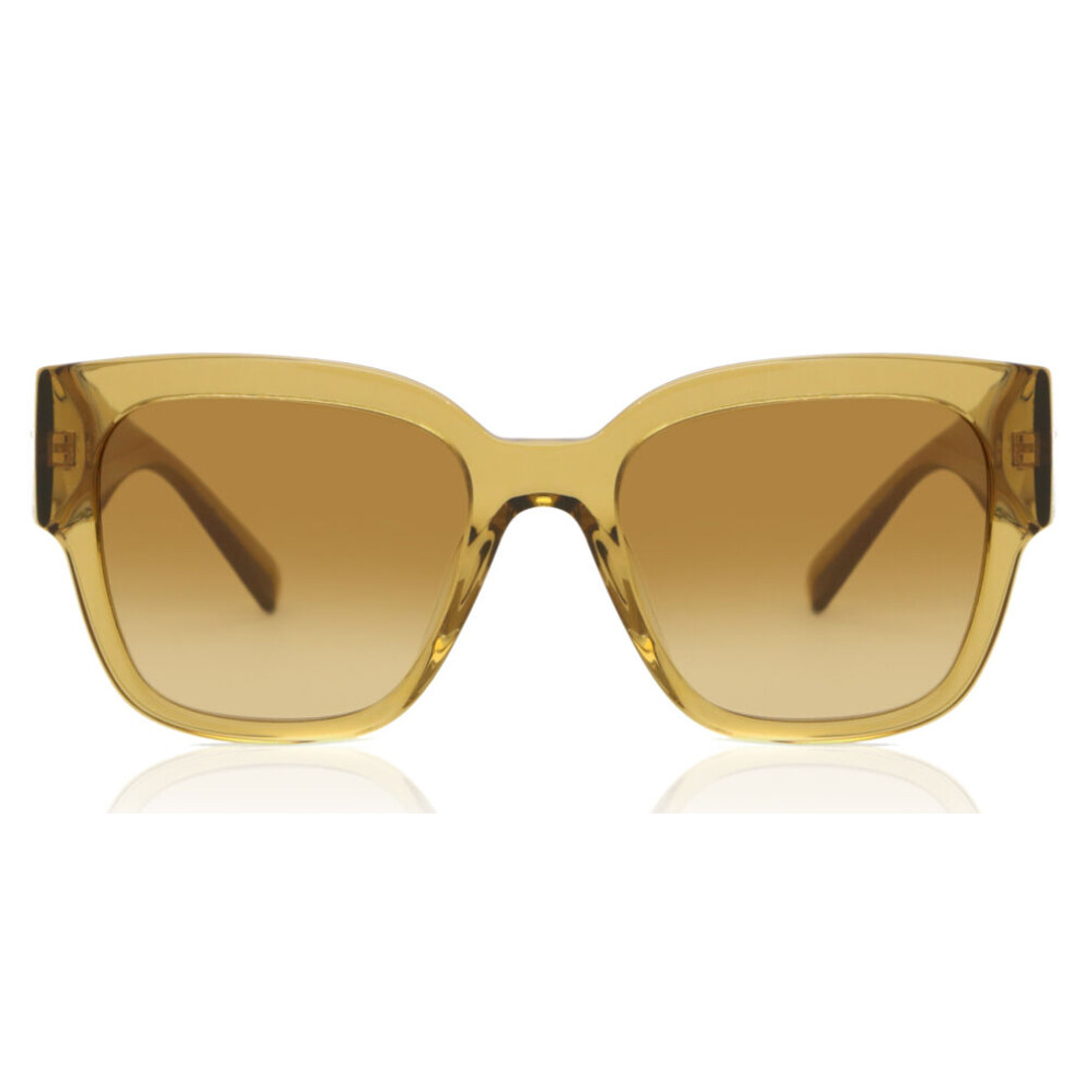 Versace Women's Yellow Ve4437u 53472L Woman Sunglasses Acetate Pillow Normal Shaded - Image 4