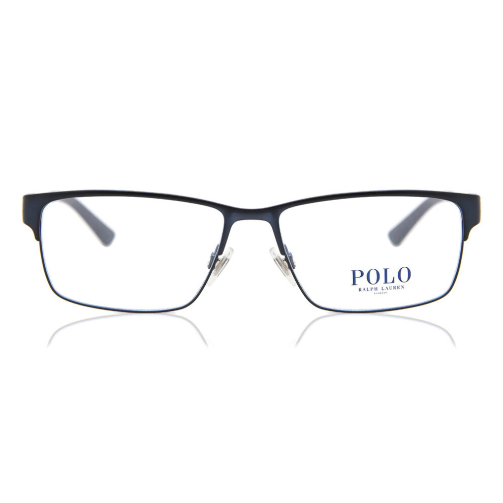 Polo Ralph Lauren Men's Blue Ph1147 9303 Man Optical Frames Metal Squared Normal - Image 3