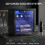 Homcom HOMCOM 12 Bottle Wine Cooler, Tabletop Drinks Wine Fridge, Black 4