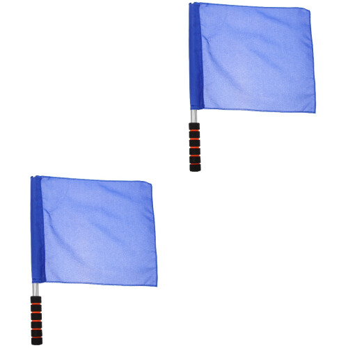 2Stk Handliche Rennleitungsflagge, Baumwolle Mit , 1