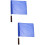 2Stk Handliche Rennleitungsflagge, Baumwolle Mit , 6