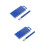2Pièces Outil Pin Vise Bleu À Main Pour Perçage Précis Polyvalent 6