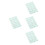 4Pcs Coffee Paper Music Stickers Gold Foil 3D Notes for Instruments 3