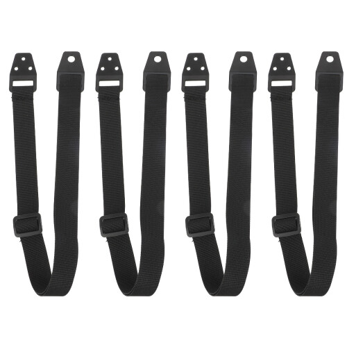 4Stk Möbel-Fixiergurte TV Anti- Schutz Schwarz Robust Zuhause 2