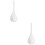 2Pièces Cuillères Céramiques Blanches Multipurpose Manche Long Cuisine 5