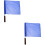 2Pièces Drapeaux De Pour Courses Coton 5