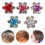 30Pièces Accessoires Fille Mini Pinces Multicolores 6