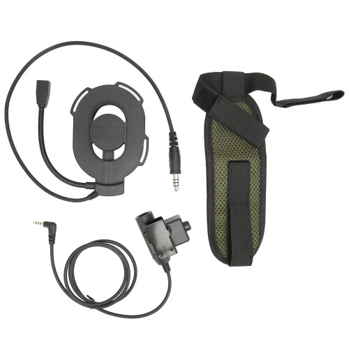 Ακουστικά PTT U94Tactical με πραγματική ακύρωση θορύβου, ρυθμιζόμενο έλεγχο έντασης 1