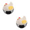 2Pièces Panier À Œufs Métal Couvercle Pour Cuisine 4