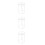 3Pcs White Iron Lamp Shade Frame DIY Table Lamp Holder E27 Socket 2