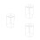 3Pcs White Iron Lamp Shade Frame DIY Table Lamp Holder E27 Socket 5