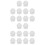 20Pcs Mop Bucket Plug Silicone Drain Stopper White Replacement Parts 4