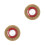 2Pcs Golden Steel Wire Brush for Rotary Tools High Efficiency Cleaning 5