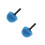 2Pcs Cobweb Duster Head Blue Nylon for Indoor Outdoor Cleaning 5