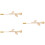 3Pcs Vintage Design Bars Suit Tie Pins Men 6