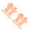 12Pairs Realistic Beige Plastic Mini Hands for Doll Making and Repairs 5