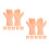 12Pairs Realistic Beige Plastic Mini Hands for Doll Making and Repairs 6