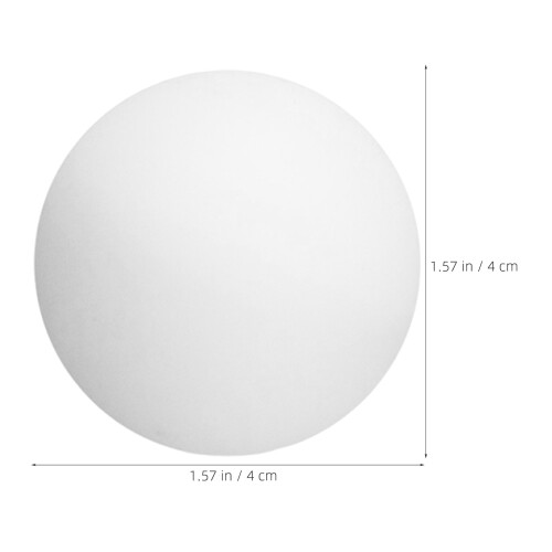 30Pièces De Tennis De Table Blanches ABS Pour Usage 1