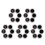 30Pcs Multi Plastic Magician Mirror Poker Card Trick Prop for Home Use 3