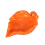 5Pcs Orange Ceramic Leaf Shaped Soap Drainers with Self-Draining Spout 10