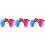 6Pcs Durable Elastic Pulling Balls Pink Fun Hand Fitness 3