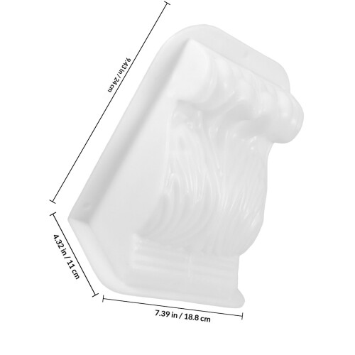2Pièces Forme Colonne En Xps Pour Bricolage Jardin 1