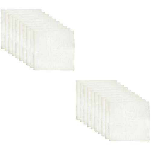 20St -Gebroken Katoenen Zeefdoek Herbruikbaar Beige Filter 2