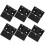 400Pièces Fixations D'angle Noires, Équerres Pour Étagères 9