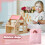 3Sets Mini Dollhouse Bedroom Bedding Set Soft Accessory 5