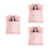 3Sets Mini Dollhouse Bedroom Bedding Set Soft Accessory 7