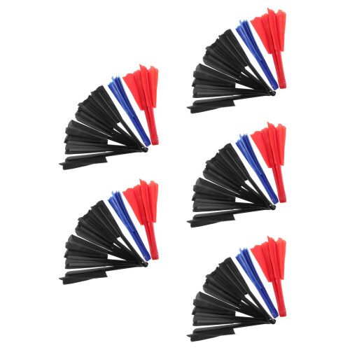 15Pcs Multicolor Folding Handheld Fan Props for Parties 2