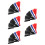 15Pcs Multicolor Folding Handheld Fan Props for Parties 4