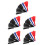 15Pcs Multicolor Folding Handheld Fan Props for Parties 5