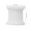 10Pcs Resin Roman Column Candlesticks White Mini Pillars for Decor 2