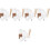 5Sets White Silicone Candle Moulds Set with Wicks and Holders for DIY 3