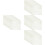 40Pcs Reusable Cotton Fabric Strainer Cheesecloth for Home Cooking 6