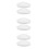 6Pcs Pc Flush Mount Ceiling Light Covers White Lamp Shade 3