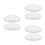 6Pcs Pc Flush Mount Ceiling Light Covers White Lamp Shade 4