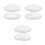 6Pcs Pc Flush Mount Ceiling Light Covers White Lamp Shade 8
