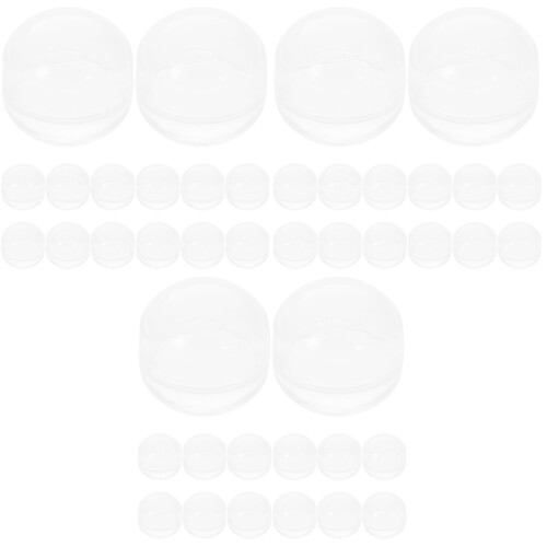 60Pcs Small Transparent Capsules Balls for Vending Machine Party Props 1