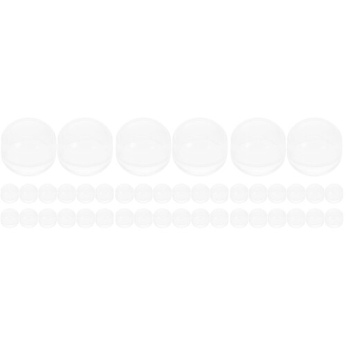 60Pcs Small Transparent Capsules Balls for Vending Machine Party Props 2