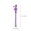 1 Pièce Collier Violet Pour Chat Pet Avec Clochette 2