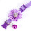 1 Pièce Collier Violet Pour Chat Pet Avec Clochette 4