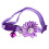 1 Pièce Collier Violet Pour Chat Pet Avec Clochette 7