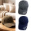 Distressed Baseball Hat With Embroidery Pattern Design-Black 3