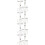 40Pièces Clips Double Face Transparent Support Carte Décor 7